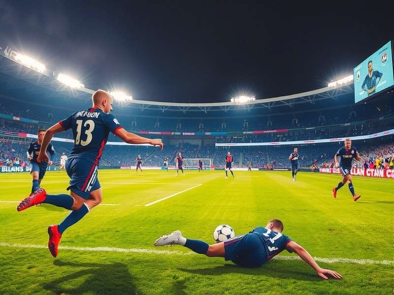 Arrowhead Stadium aerial view during a major event