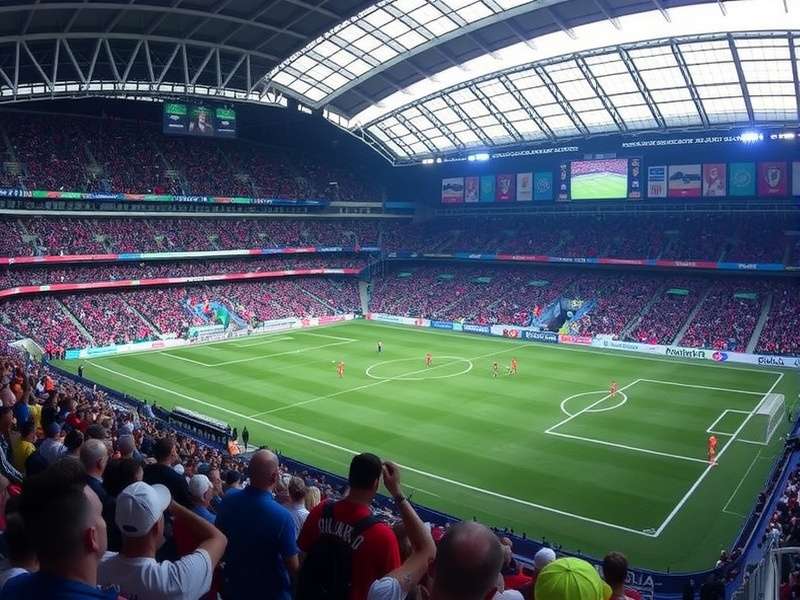 Team training session at Mercedes-Benz Stadium, Atlanta