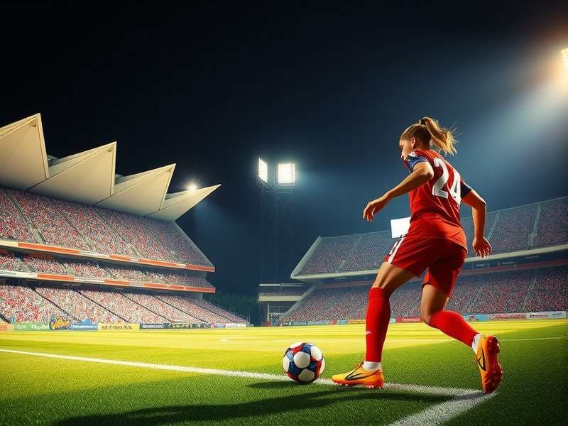 Hard Rock Stadium in Miami Gardens, prepared for a major World Cup match