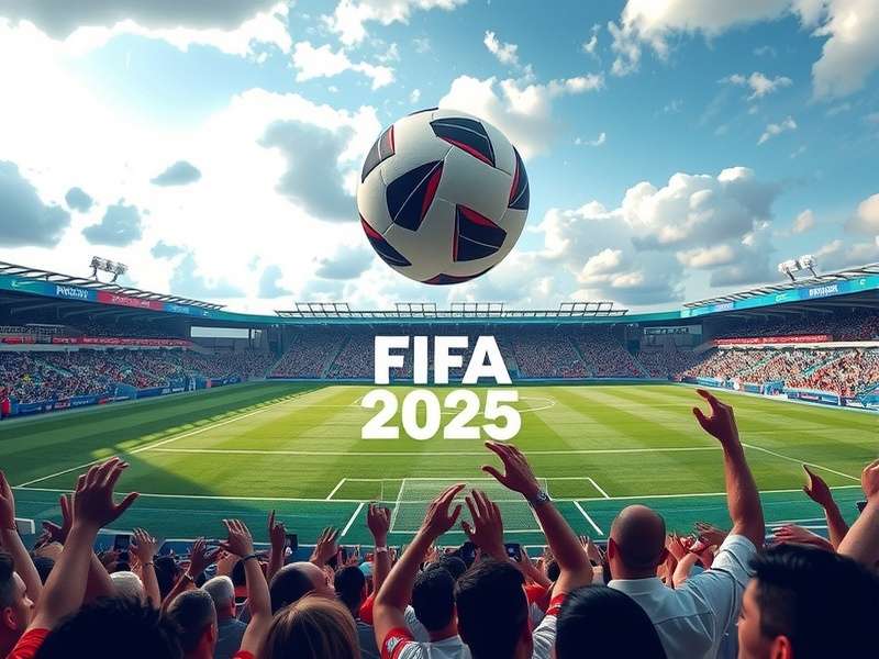 FIFA World Cup 2025 Stadium Atmosphere with Fans