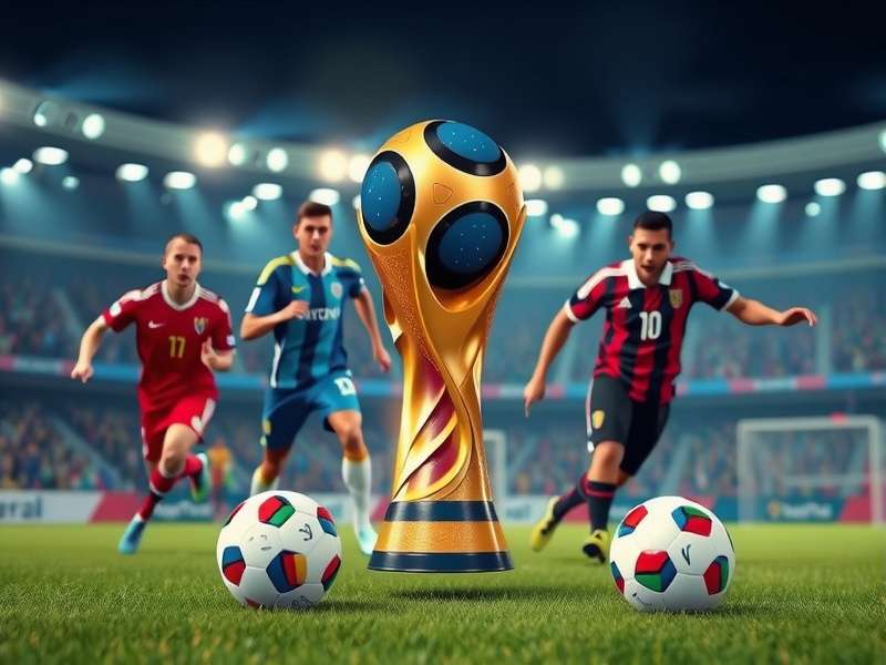 Fans celebrating with FIFA World Cup tickets in hand