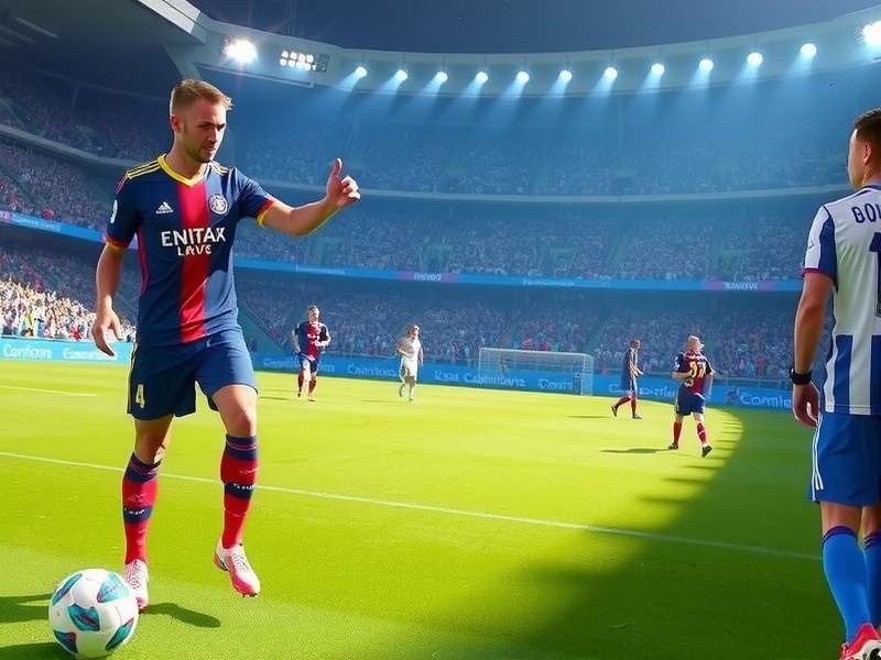 Soccer stadium in California with fans cheering