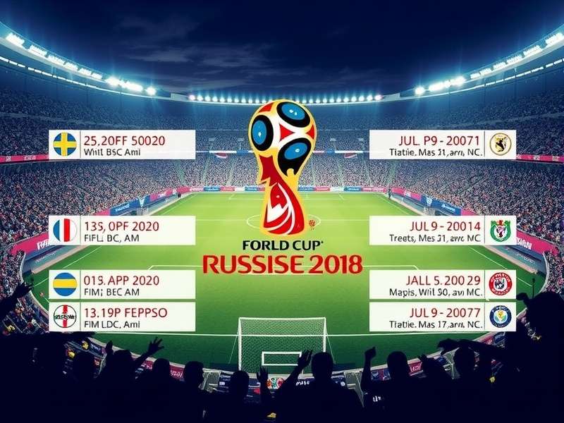 FIFA World Cup 2026 Schedule Visual Timeline