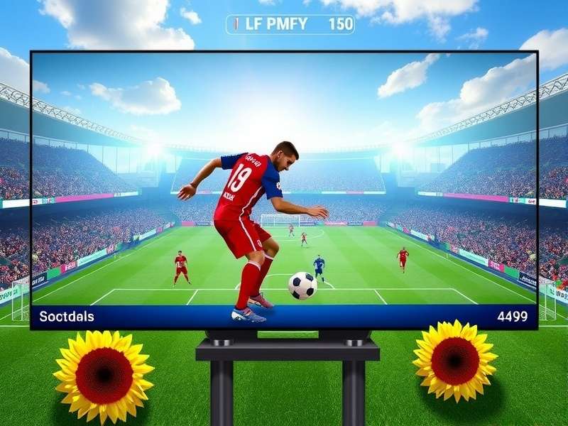 FIFA World Cup stadium with fans cheering