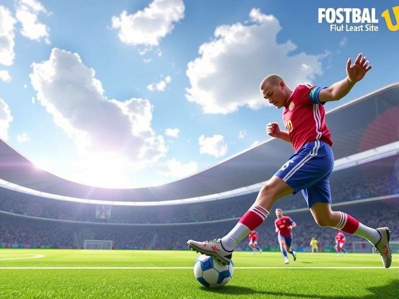 Vibrant crowd at a World Cup match today