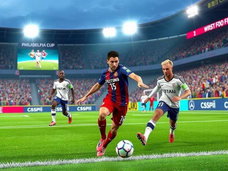 Lincoln Financial Field stadium in Philadelphia prepared for FIFA World Cup 2026