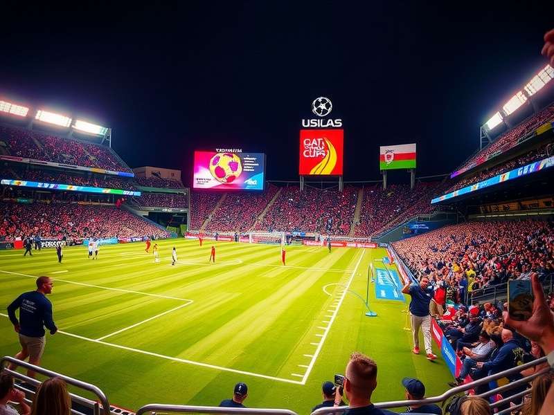 AT&T Stadium in Arlington near Dallas, potential World Cup venue