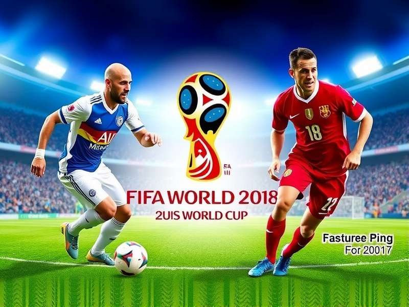 Crowd celebrating at a FIFA World Cup match in a packed stadium