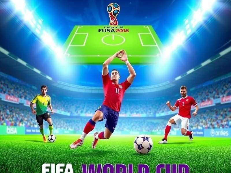 FC Mobile FIFA World Cup gameplay screenshot showing realistic graphics