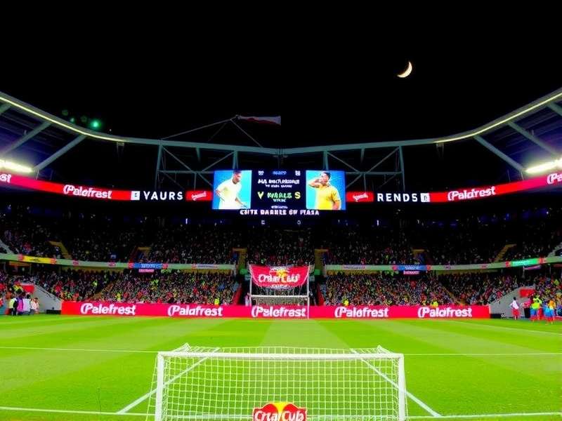 Lincoln Financial Field in Philadelphia packed with football fans during an international match
