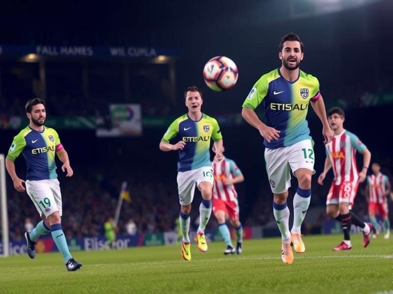 A vibrant esports arena showcasing a Kc World Cup Games final with intense crowd reactions