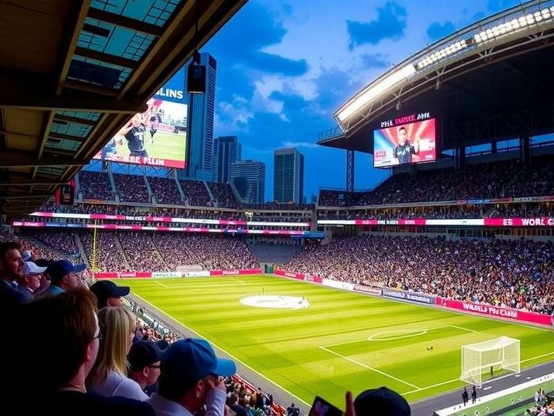 Lincoln Financial Field prepared for FIFA World Cup matches in Philadelphia