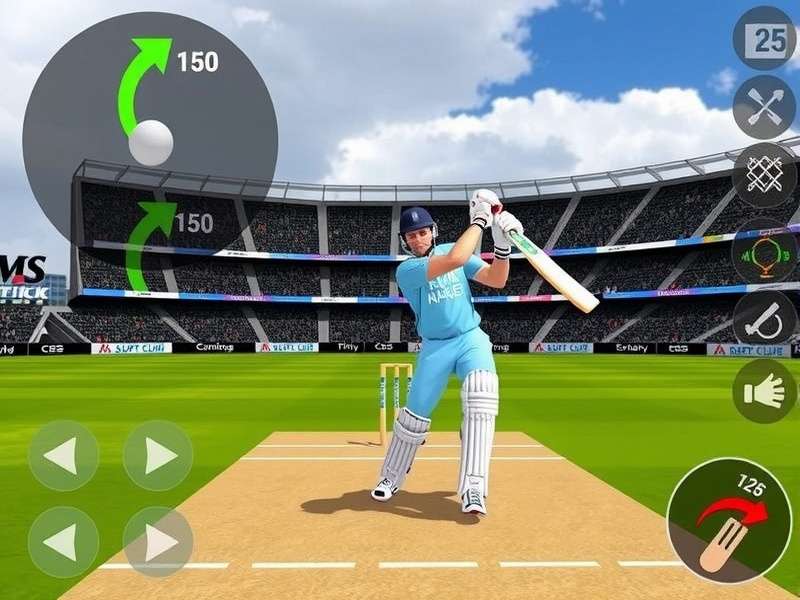 Cricket World Cup 2025 – stadium full of fans cheering for India and Australia