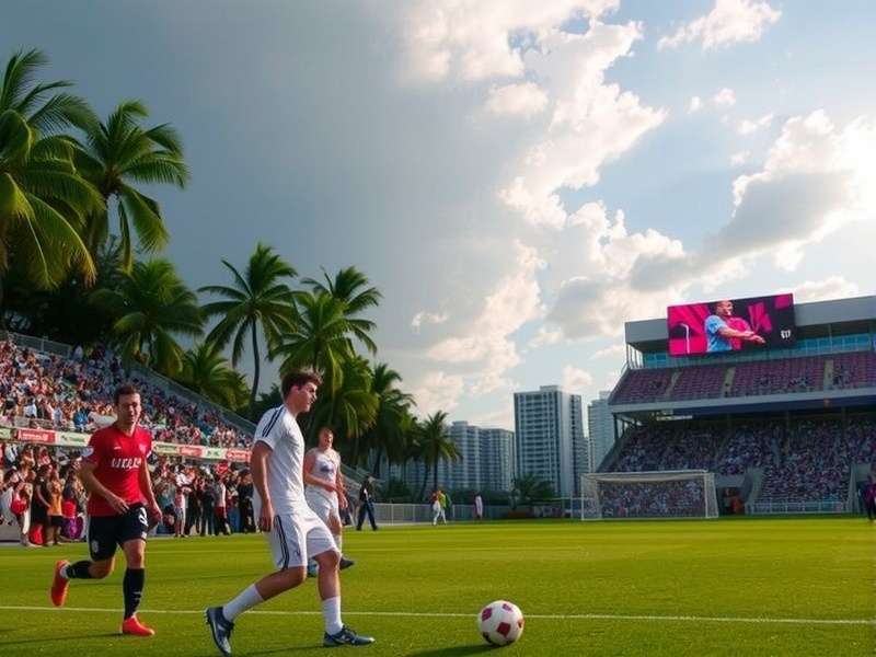 Hard Rock Stadium in Miami Gardens, host venue for World Cup Games in Miami 2026